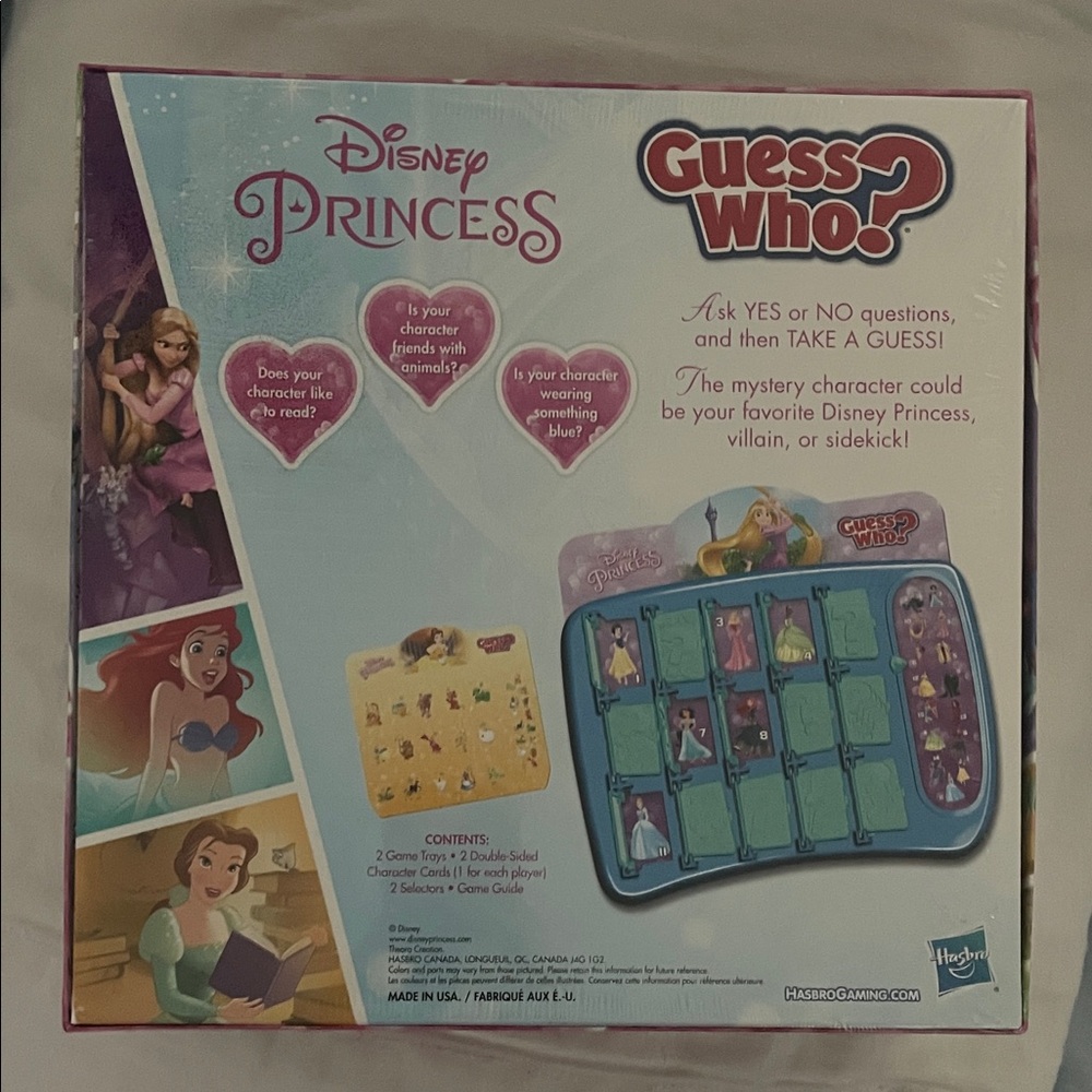 NWT Hasbro Disney Princess Guess Who? - Picture 2 of 2
